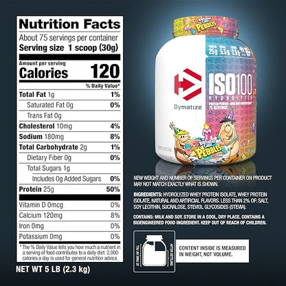 Dymatize ISO 100 Hydrolized Protein Powder